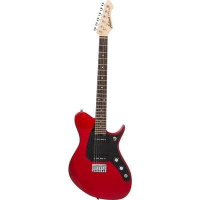 Guitarra Aria Pro II J-2 com Corpo em Poplar, Braço Maple, 24 Trastes Candy Apple Red Aria Guitars