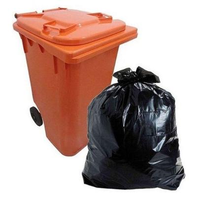 Kit Saco para Lixo Saco Lixo Reforçado 300 Litros para Lixeira Resistente Higipack Preto