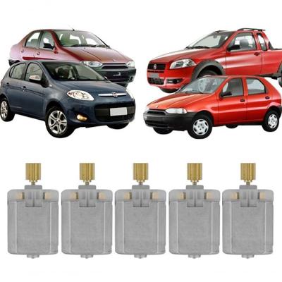 Kit 5 Micro Motor para Trava Elétrica de Fechadura Padrão Mabuchi para Palio, Uno G2 e Grand Siena