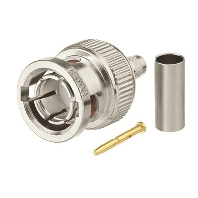 Conector Bnc Rg6 Macho Para Crimpar (kramer)