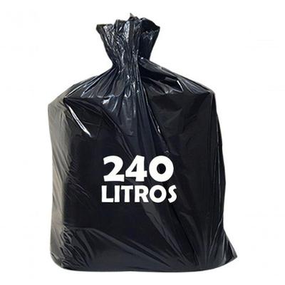 Saco de Lixo Kit 22 240 Litros Super Reforçado 100 Unidades Higipack