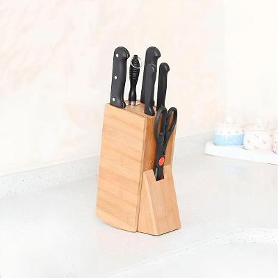 Porta Facas Elegância em Bambu com Design Vertical para Cozinha Amadeirado Premium Colchões