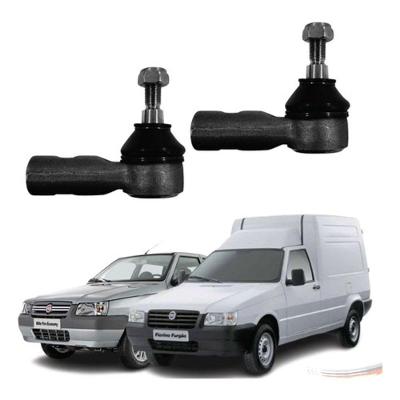 Terminal de Direção Direito e Esquerdo F103 para Fiat Fiorino e Uno G1 Par Amortex