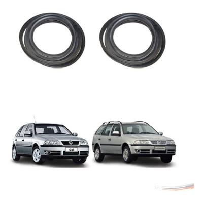 Par de Borrachas de Porta Automotiva Modelo F103 para Gol G2 G3 G4 e Parati G2 G3 G4 Uniflex