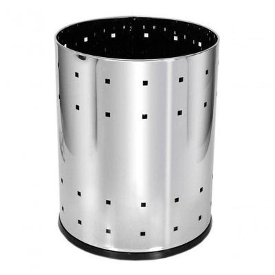 Lixeira Telada 13L Aço Inox para Lixo Seco com Fundo Plástico Resistente Inox