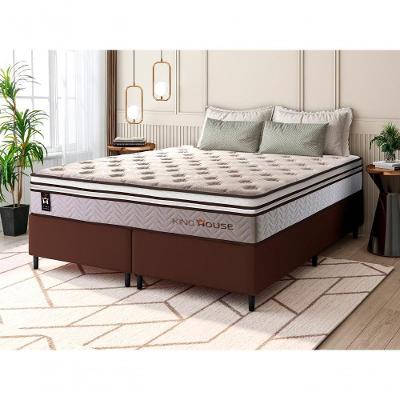 Cama Box Liverpool Molas Ensacadas King 193x203 King House