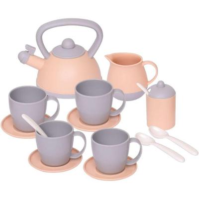 Jogo de Chá Infantil Baby Gourmet com Estímulo à Imaginação e Convívio Social Menina Mercotoys