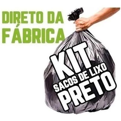 Kit Sacos para Lixo 20L 40L 60L 100L em Polietileno de Baixa Densidade Uso Doméstico e Comercial