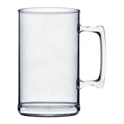 Kit 45 Caneca Grande Acrílico Choop 500ML para Bebidas Transparente Higipack