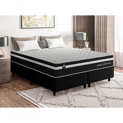 Cama Box Durham Molas Ensacadas Queen 158x198 King House