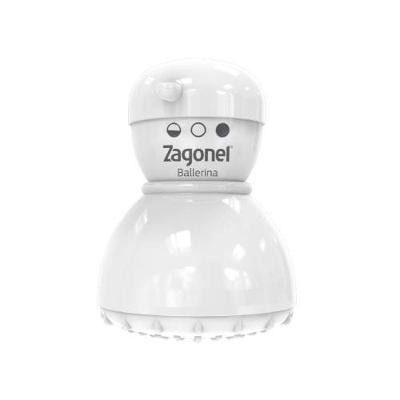 Ducha Ballerina Multitemperaturas 5350W com Jato Confortável Branco Zagonel 220V