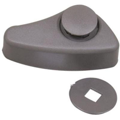 Manopla Reguladora de Banco Esquerdo Cinza F103 para Clio GII e Kangoo Após 2000 Universal