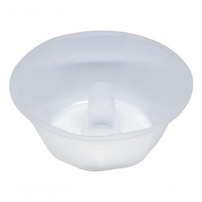 Forma Mini Pudim com Tampa Forneável 500ML para Forno e micro-ondas Transparente Higipack