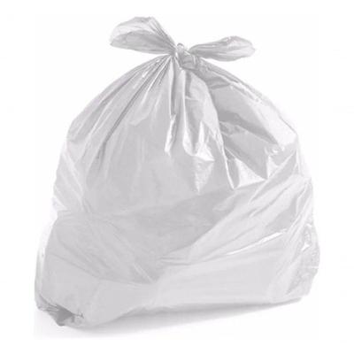 Saco de Lixo Kit 100 Unidades Branco Reforçado 200L à Prova de Vazamentos para Uso Doméstico