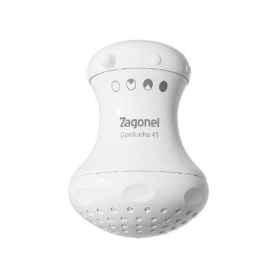 Ducha Gorducha 4 Temperatura Multitemperaturas 5450W com Resistência Elétrica Branco 110V