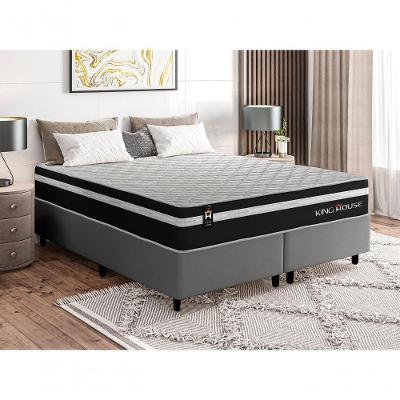Cama Box Durham Molas Ensacadas King 193x203 King House