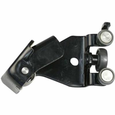 Guia Central da Porta do Meio Corrediça Direita F103 para Fiat Doblo 2002 a 2009 Preto Universal