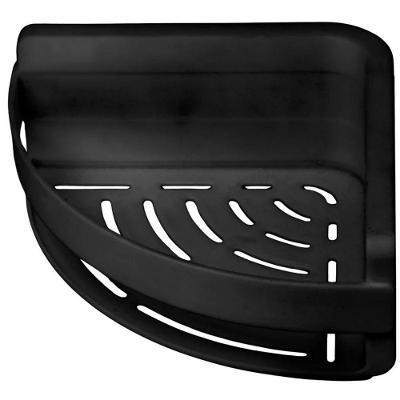 Cantoneira Linha Suspensa Black para Organização em Plástico com Design Moderno para Cozinhas Preto