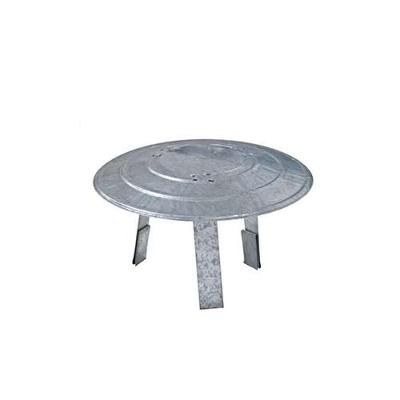 Chapéu para Chaminé 13898 Resistente à Corrosão com Design Moderno Prata Lambiase