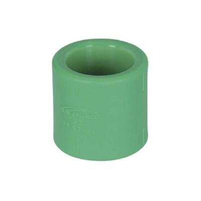 Luva para Tubo Luva Simples 50mm para Água Quente e Fria Resistente ao Impacto Verde Amanco