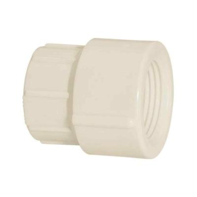 Luva de Redução PVC 1" X 3-4" para Instalações Hidráulicas com Rosca Externa Branco Amanco