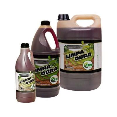 Limpa Obra 1 l para Pisos Cerâmicos e Fachadas com Limpeza Pesada Grupo Rodoquímica