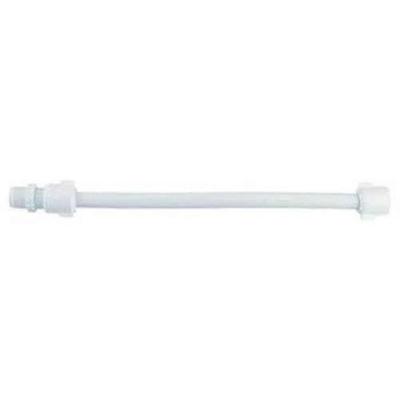 Engate Flexível PVC 60CM com Rosca Interna e Nípel 1-2 para Instalação Segura Plastubos