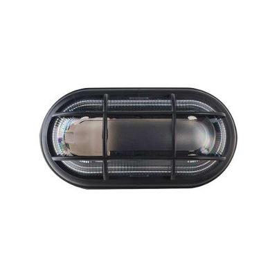 Luminária Tartaruga Led 40W Base E27 com Grade para Ambientes Internos e Externos Preto OPL