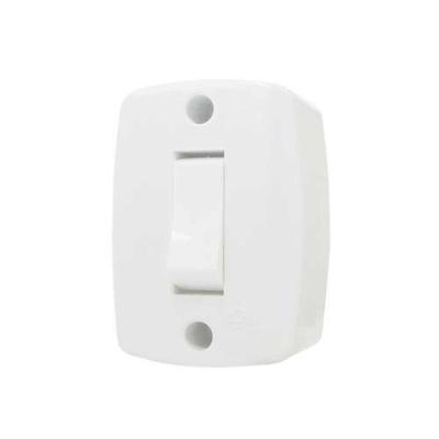Interruptor Simples Linha Retangular para Iluminação Interna com Design Moderno Ilumi
