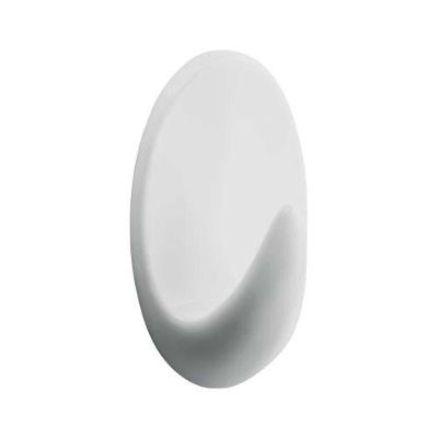 Gancho Adesivo Multiuso Plástico 2kg para Parede com Fita Dupla-Face para Organizar e Decorar Atlas