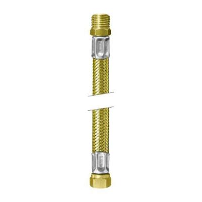 Gás Ligação Flexível Roco Tombak 1-2 (m) X 1-2 (F) para Instalação de Gás com Conexão 1,5M