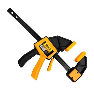 Grampo Tipo Sargento 30 X 150mm para Fixação de Peças em Aço Carbono Prata Dtools