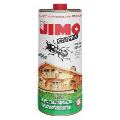 Imunizante para Madeira Jimo Cupim Marrom Escuro 900ML Tratamento Preventivo e Curativo JIMO