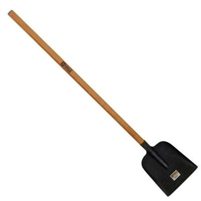Pá Chipa Quadrada 23884 com Cabo Longo em Aço Forjado para Cavar e Nivelar Materiais Dtools