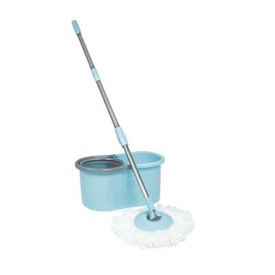 Esfregão Mop com Balde Mop Pocket 8 Litros para Limpeza Prática em Polipropileno Turquesa Mor