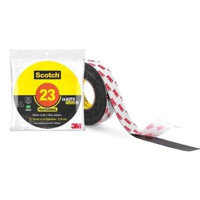 Fita Isolante Auto Fusão 19MM X 5 METROS para Isolação de Fios e Cabos Até 69KV Fitá