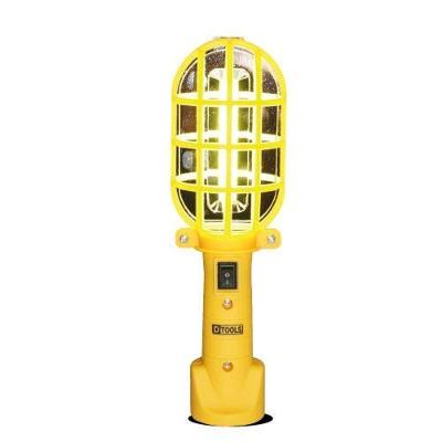 Luminária LED Multiuso Portátil 3W com Ponta Imantada e Gancho Preto Dtools