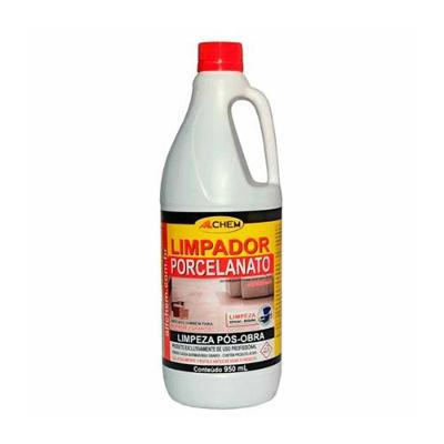 Limpador de Porcelanato Pós Obra 950ML Remoção de Resíduos de Cimento Allchem