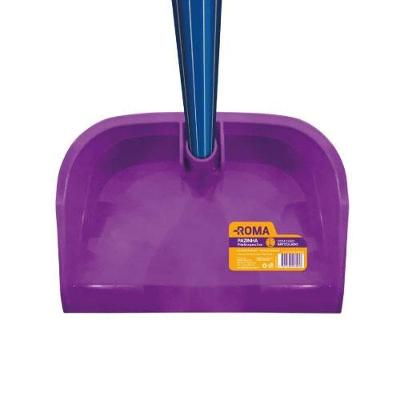 Pá de Lixo com Cabo Articulado 30 e 5 X 25 e 4 cm para Limpeza Doméstica em Plástico Roma