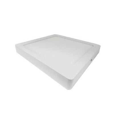Painel LED Quadrado de Sobrepor 12W 6500K Fluxo Luminoso 840lm Design Moderno Branco Foxlux