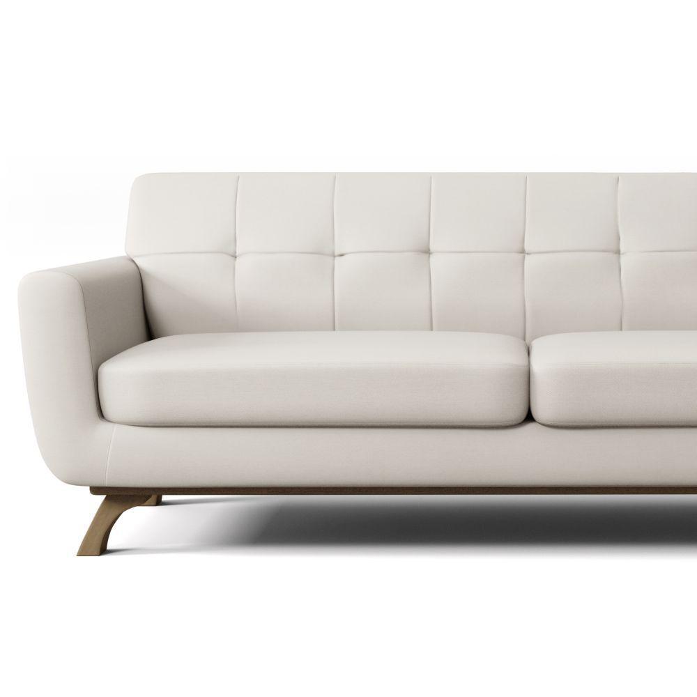 Sofá 4 Lugares Sala de Estar Loki 260 Cm Rústico Gran Belo - 3