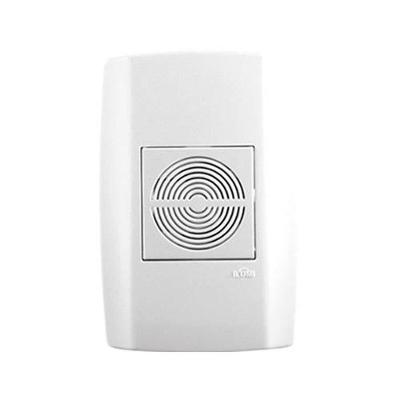 Cigarra Interna Linha Slim Bivolt 110-220V 0,5A-1A Design Slim Branca Ilumi
