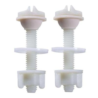 Kit de Fixação para Caixa Acoplada KPF com 2 Parafusos Plásticos de Engenharia de Alta Resistência