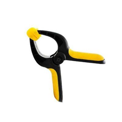 Grampo Marceneiro 100mm Abertura 50mm Profundidade 40mm Pvc Rígido com Cabo Emborrachado Dtools