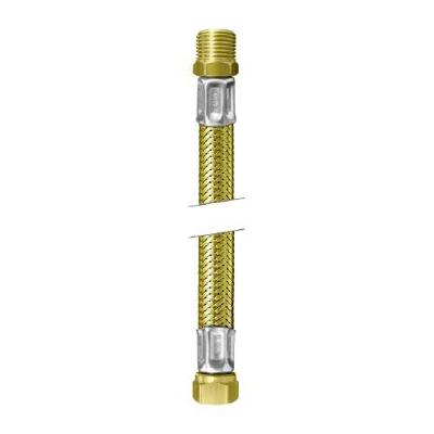 Gás Ligação Flexível Roco Tombak 1-2 (m) X 1-2 (F) para Instalação de Gás 60CM