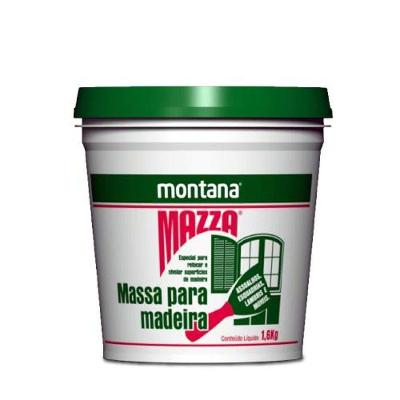Massa Acrílica para Madeira Massa Branca Reparo e Nivelamento Branco Secagem Rápida Montana