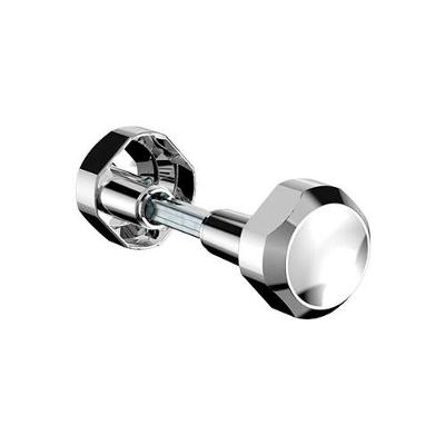 Maçaneta Bola Soprano em Aço com Design Moderno e Durável Cromado Prata Soprano