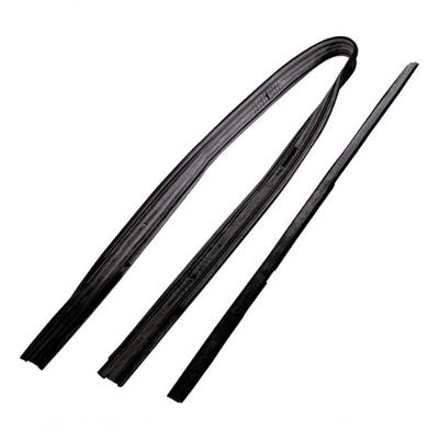 Kit Canaleta Traseira com Pestana Externa F103 para Ford Fiesta 4 Portas 1996 a 2006 Uniflex