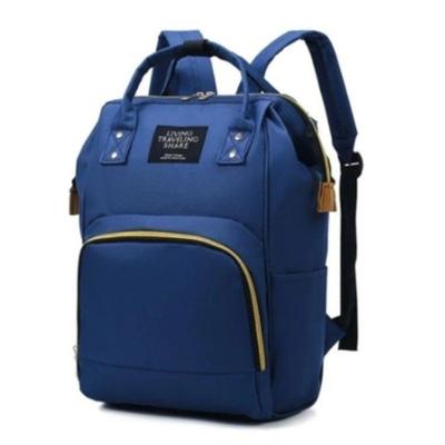 Mochila Maternidade Jimmy com Compartimento Térmico e Bolso para Roupas Molhadas Azul OEM