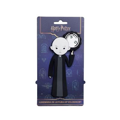 Luminária de Leitura Imaginarium Harry Potter Voldemort com 2 Leds e Baterias CR1220 Inclusas Branco